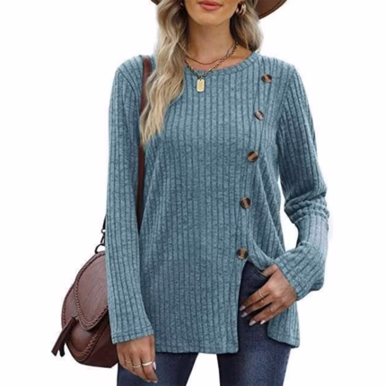 Aokosor Womens Long Sleeve Posh Party Tops